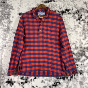 Chubbies The Nutter Shirt Mens Size Small Flannel Red Blue‎ L u mberjack Comfort